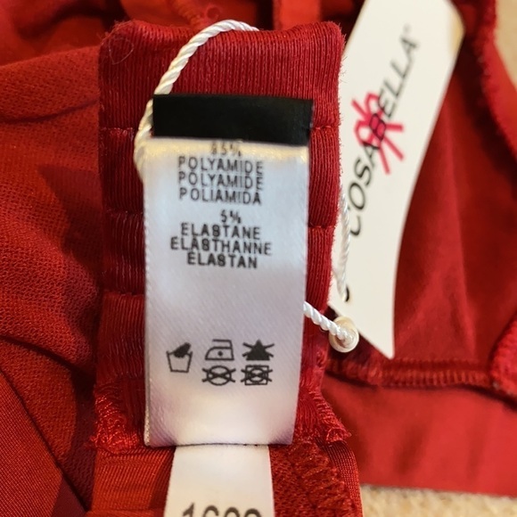 Cosabella Verona brick red mesh convertible bra NWT - Picture 6 of 6